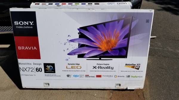 Sony 60" KDL-NX72 Active 3D TV