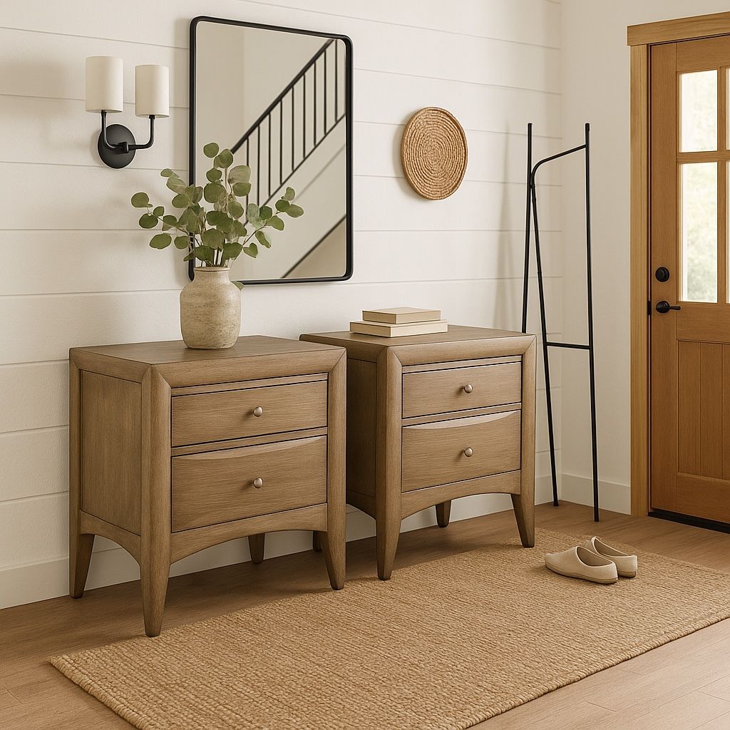 Modern Nightstand Set