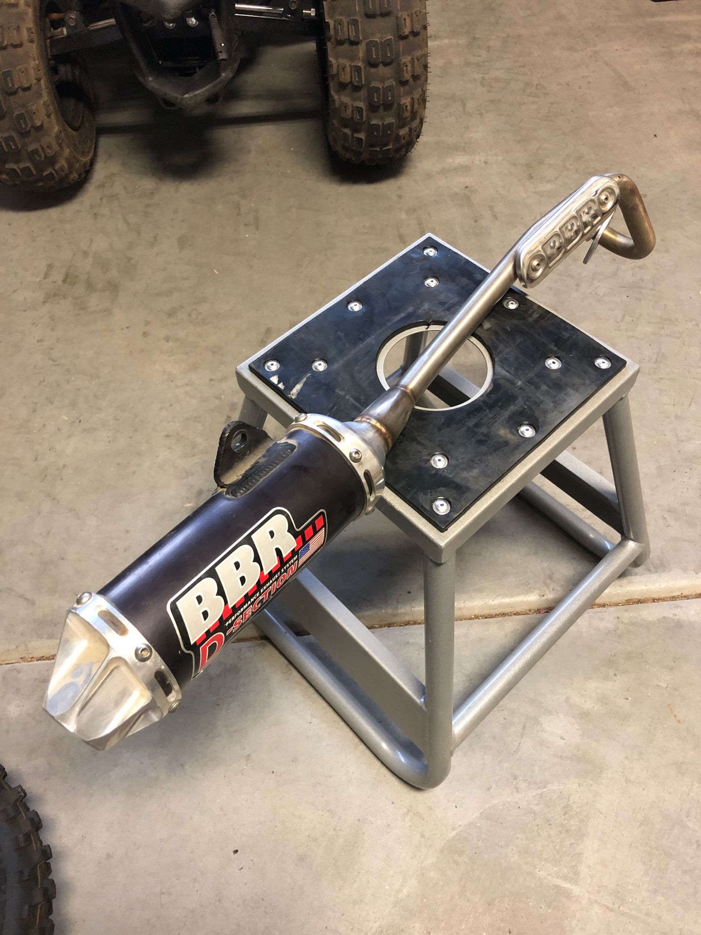 crf50 BBR D-Section exhaust xr50