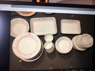 Vintage china Limoges American flowers selling separate pieces