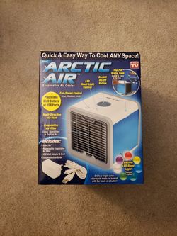 Artic Air Conditioner USB powered fan cooler computer phone power bank