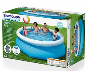 10 by 30 round inflatable pool
