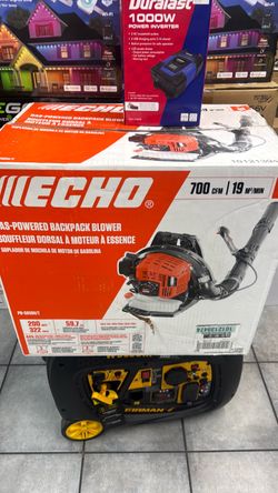 Echo backpack blower