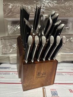 Cangshan Knife Set with Wood Block
