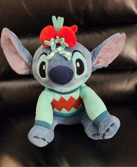 Disney Christmas Stitch Plush