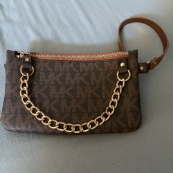 Michael Kors Monogrammed Belt Bag