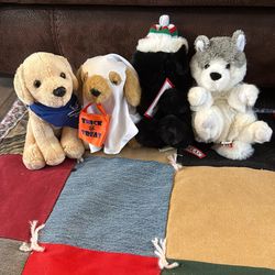 Douglas Dog Plush Lot