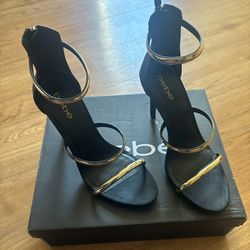 Black Bebe Heels