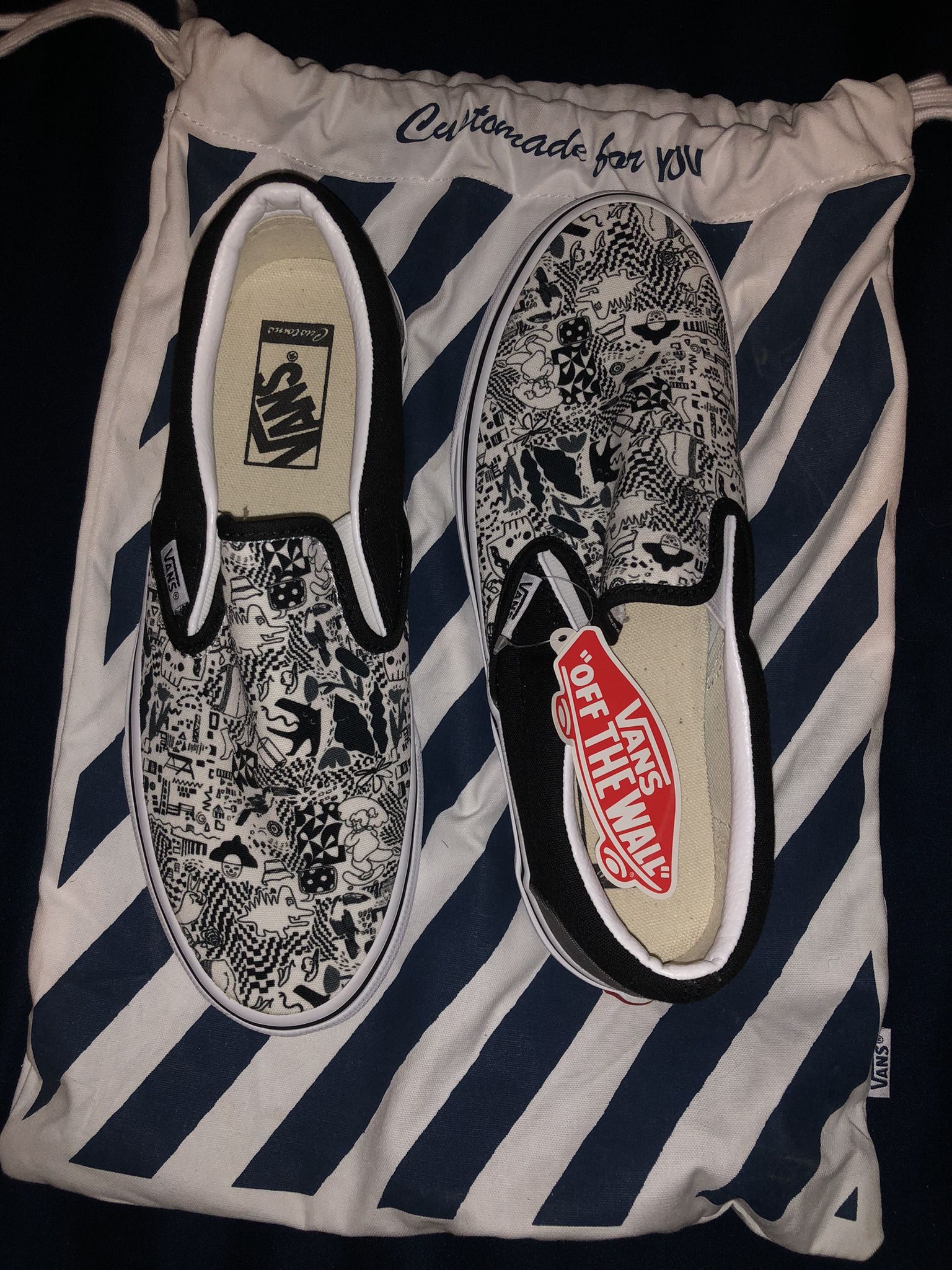 Custom Made Vans Men’s Size 7 for Sale in Yuma, AZ OfferUp