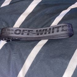 Black Off-white Belt