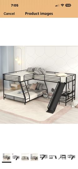 Bunk bed w/ slide