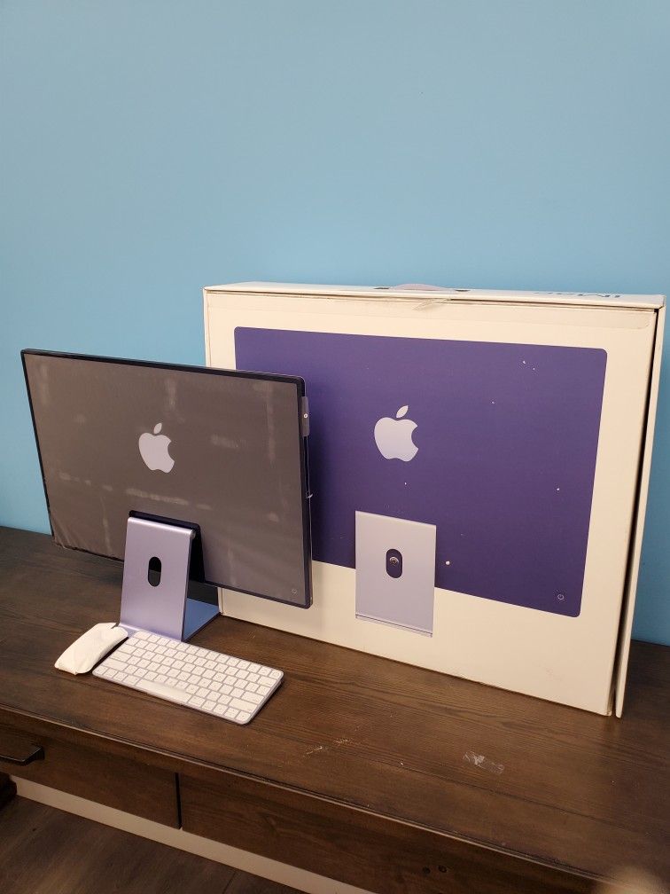 Apple IMac 24in M1 Chip Desktop $1 Down Today NO CREDIT Needed