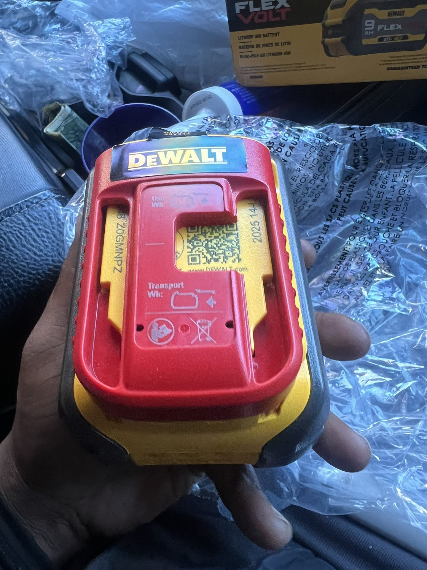 Dewalt Flex Volt Battery New