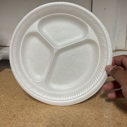 Foam/disposable Party Plates