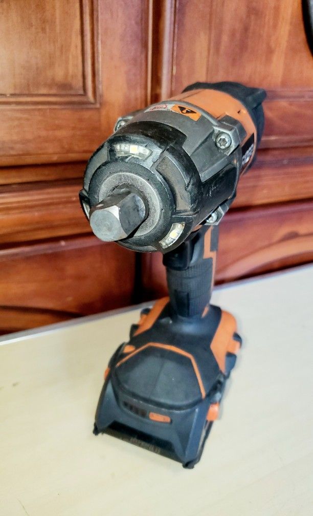 The RIDGID 18V Brushless Cordless 4-Mode 1/2 in. Mid-Torque Impact drill