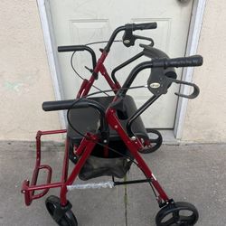 DRIVE ROLLATOR AND TRANSPORT CHAIR 