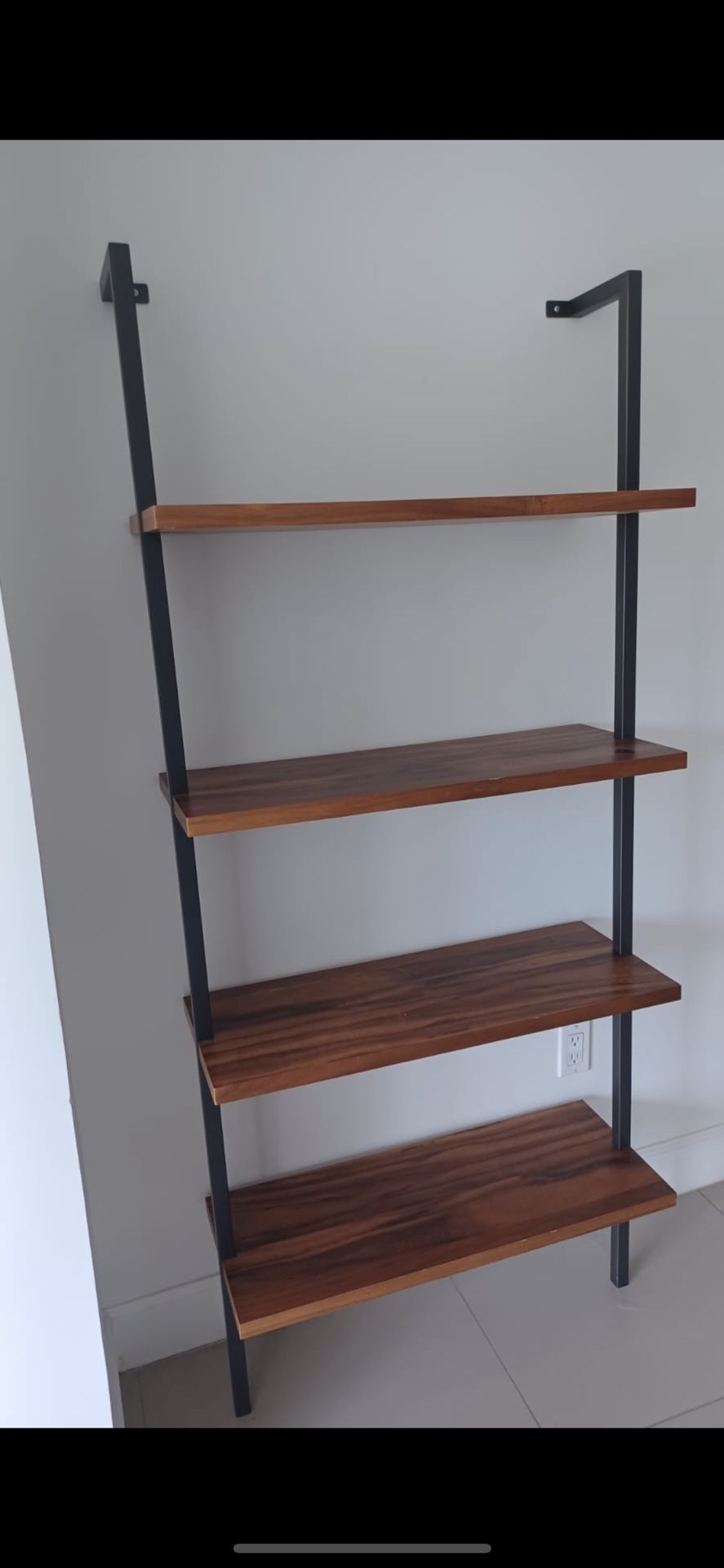 CB2 Hélix Walnut Book Shelf Like New for Sale in Miami, FL OfferUp