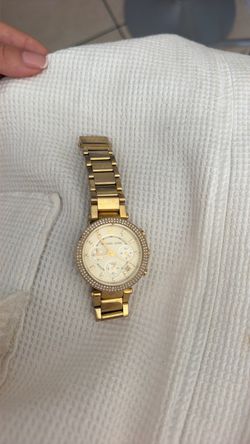 Michael Kors Gold Chronograph watch women