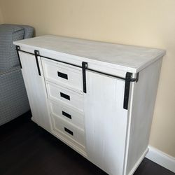 Storage Cabinet With Barn Doors