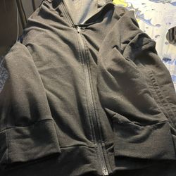 Women’s Black Zip Up Hoodie 