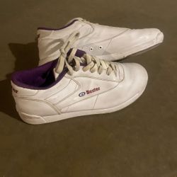 BOWLING SHOES 8 1/2 DEXTER women’s bowling shoes, white