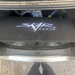 SKAR audio 10” subwoofers