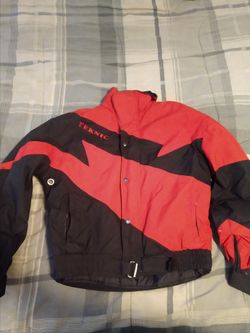 Teknic Motorcycle Jacket Red/Black 42/52