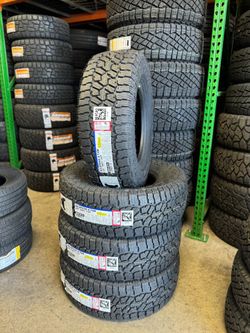 285/70R17 Falken Wildpeak A/T4w Set Of 4 New Tires