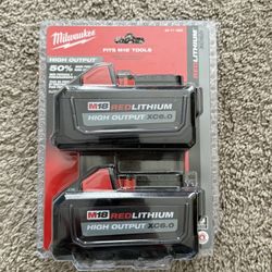 Milwaukee M18 6.0 Batteries 
