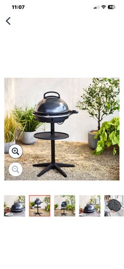 GreenPan 2-in-1 Portable 凸 Indoor/Outdoor Electric Grill w/Griddle