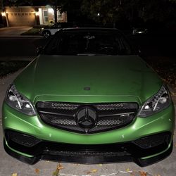 Mercedes E63 Amg Carbon Fiber Front Lip