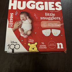 Huggies newborn 76 Count