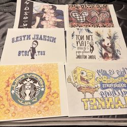 Sublimation Prints Set Of 10 #4