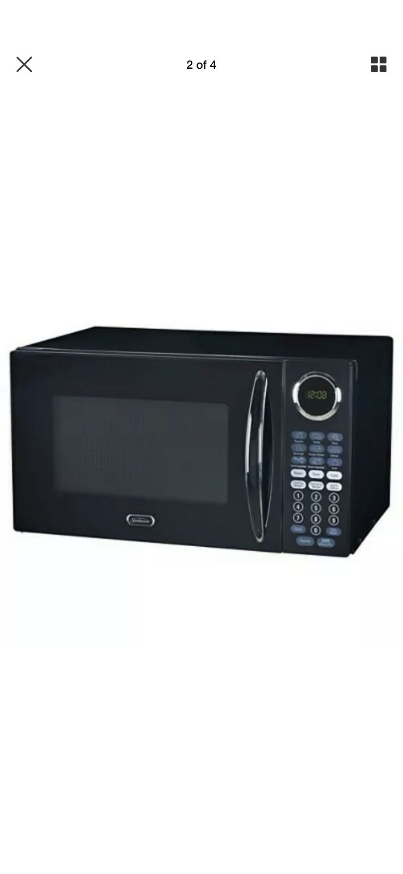 Sunbeam 0.9 Cu.Ft. Microwave Oven - Black - (SGB8901)