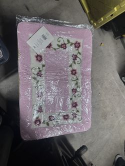 Pink Bath Mat 