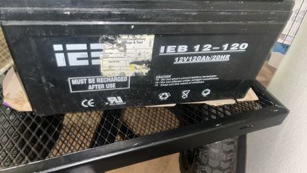 Charged battery