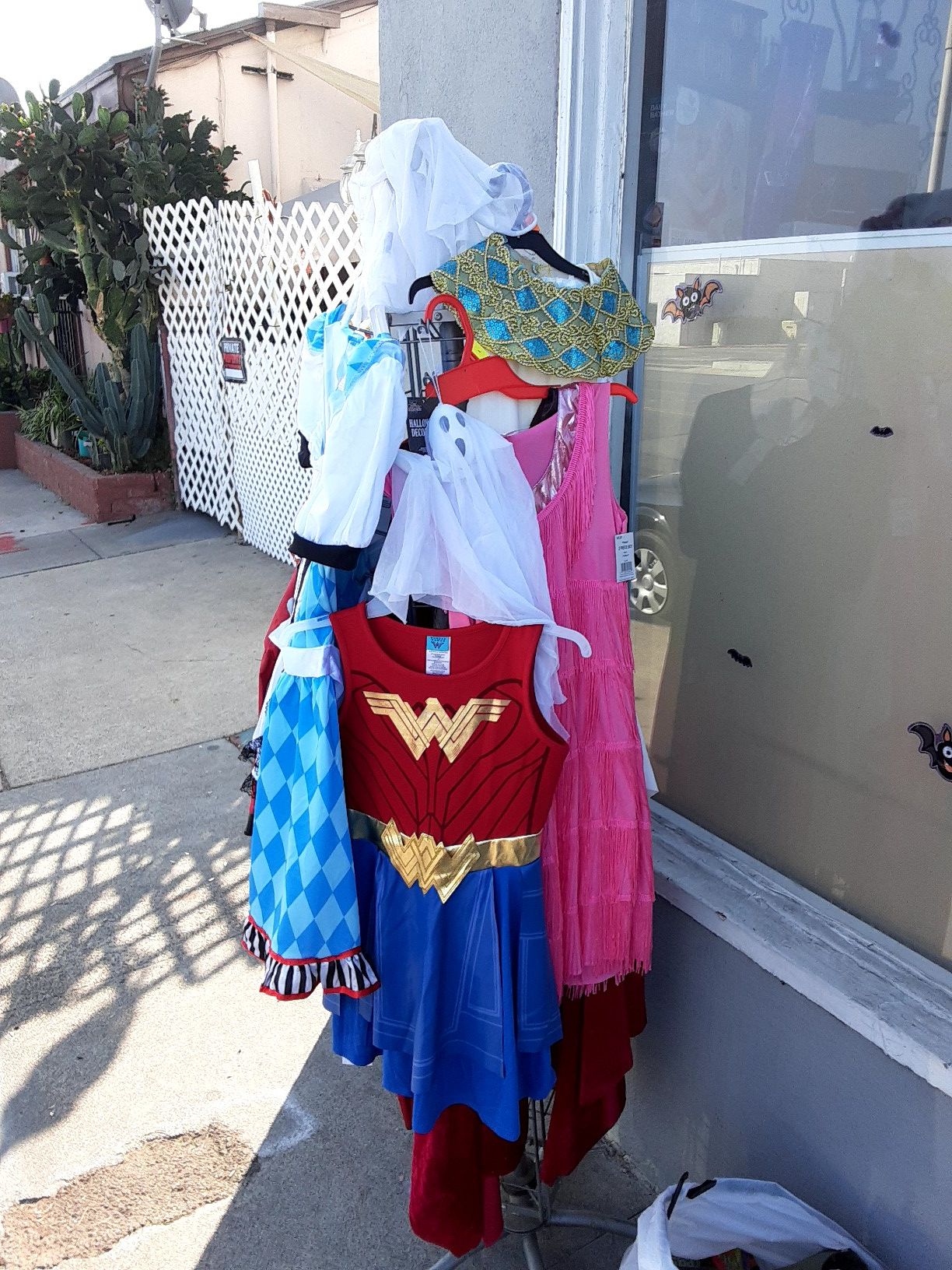 An abundance of Halloween costumes for $10 each brand new