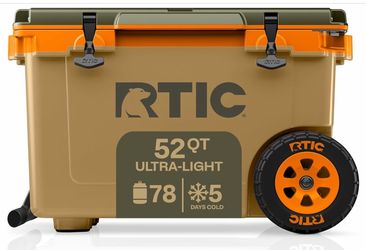 RTIC 52 QT Ultra-Light Wheeled Cooler