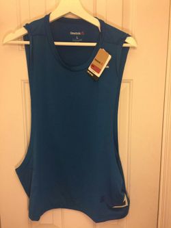 Reebok speedwick tank blue size M and L