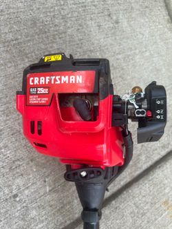 CRAFTSMAN WS2200 25-cc 2-cycle 17-in Straight Shaft Attachment Capable Gas String Trimmer
