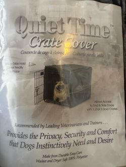 MidWest QuietTime Dog Crate Cover 24” CVR-24