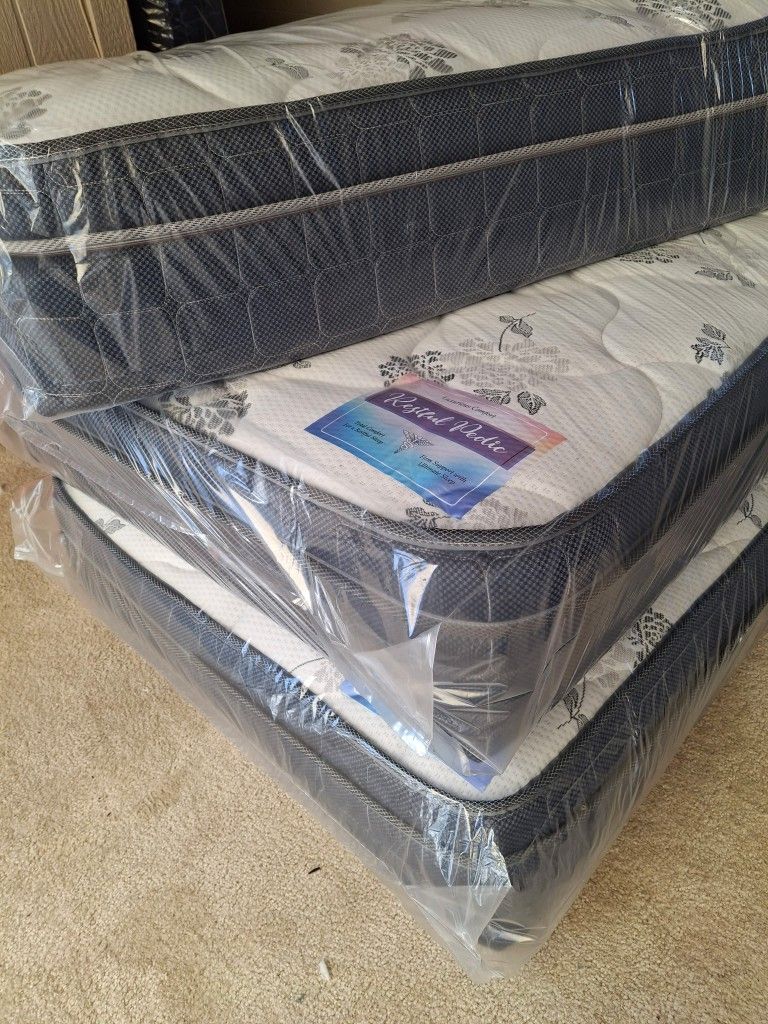 Mattress Pillow Top New