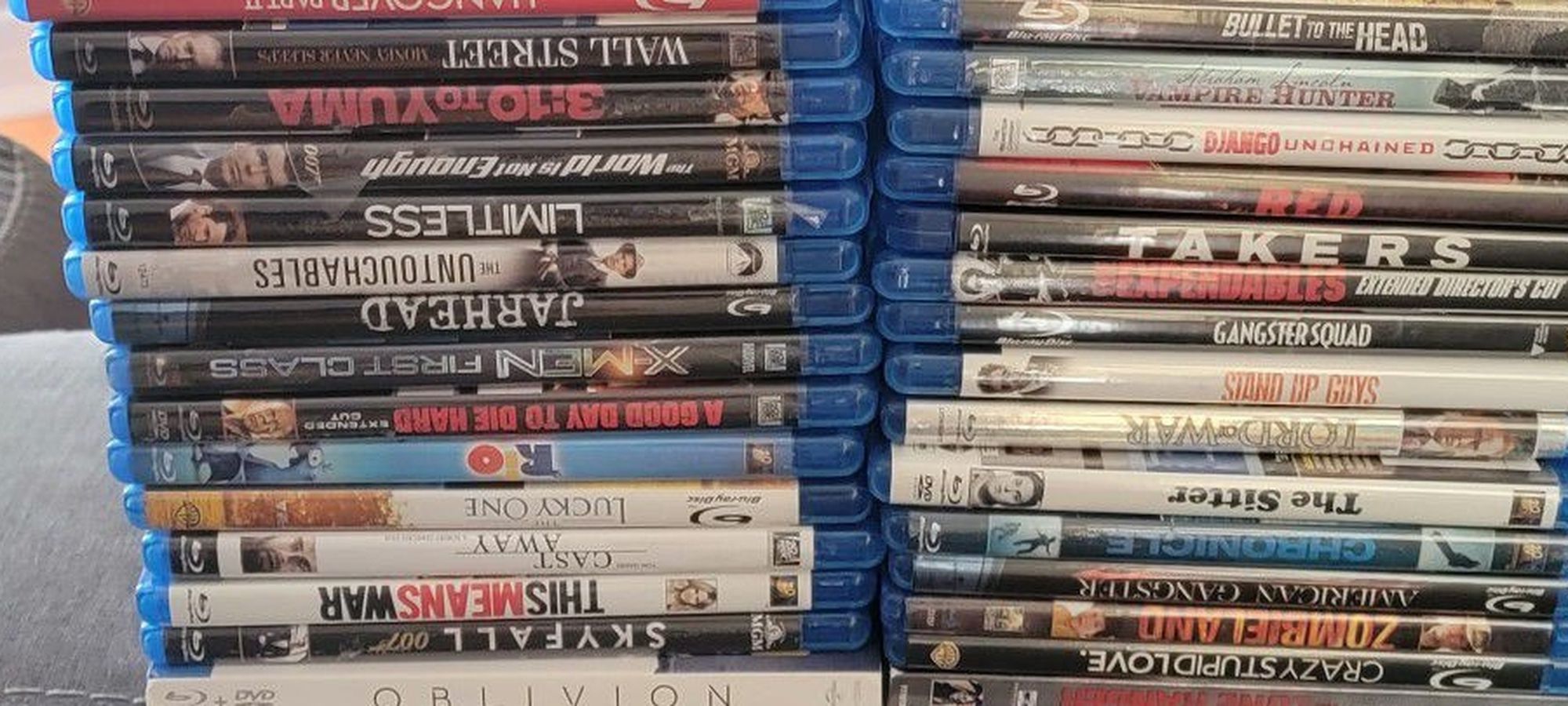 Lot Of Blu-rays And DVDs