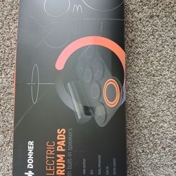 Electric Drum Pads With Built-in Speakers 