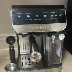 Gourmia GCM4230 8-in-1 One-Touch Espresso, Cappuccino, Latte & Americano Maker with Automatic Frothing