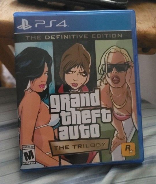 PS4 GTA TRILOGY DEFINITIVE EDITION