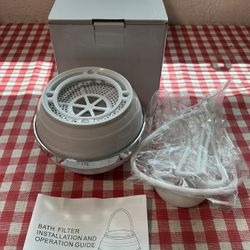 Bath Ball Water Filter for Tub Faucet.