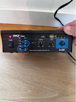 Pyle PCAU44 table top amp