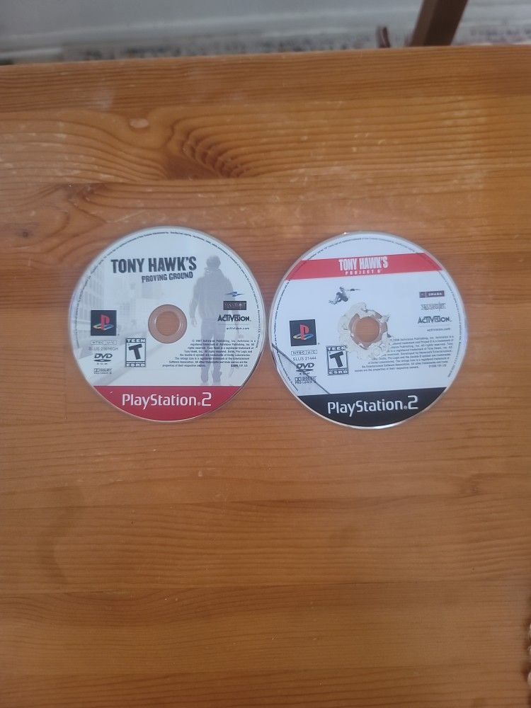 Tony Hawk PS2 Games