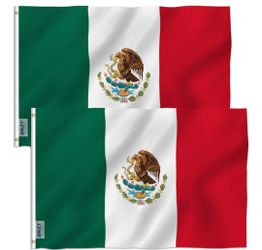 Mexico Flag 5X3ft